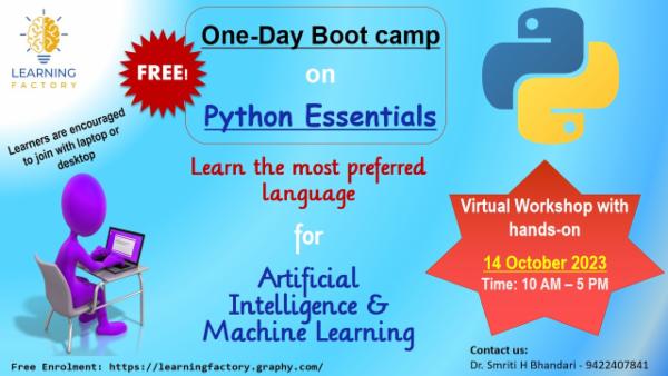One-Day Boot camp on Python Essentials